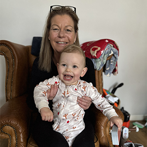 Jo and Grandson