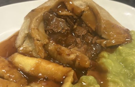 AIR FRYER STEAMED STEAK PUDDING